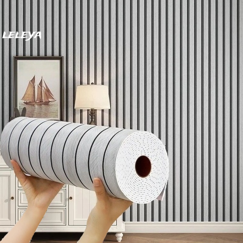 Self Adhesive Wood Grain Wall  - Pvc Panel Background reseña y precio