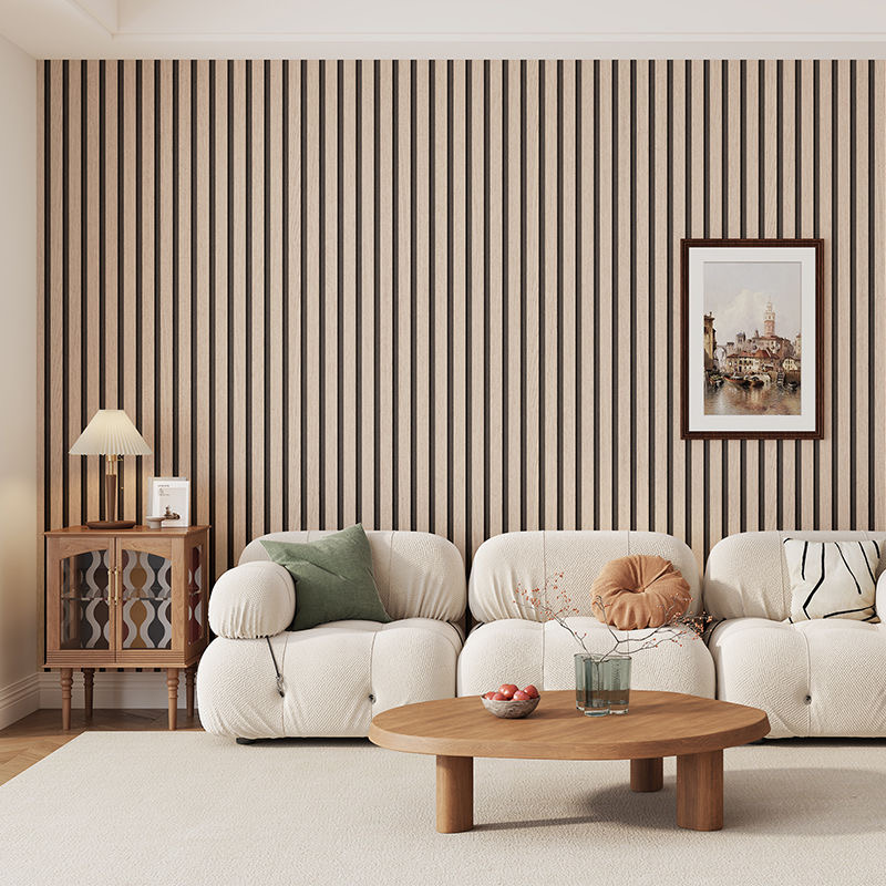 Self Adhesive Wood Grain Wall  - Pvc Panel Background reseña y precio