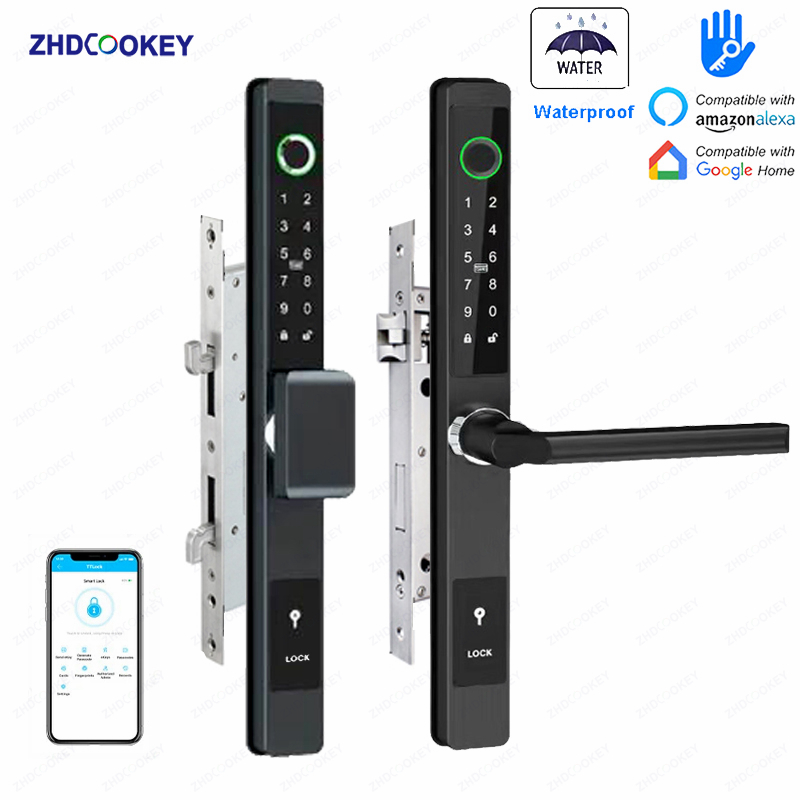 ZHDCOOKEY Biometric Digital Do - Glass Door Hinge reseña y precio