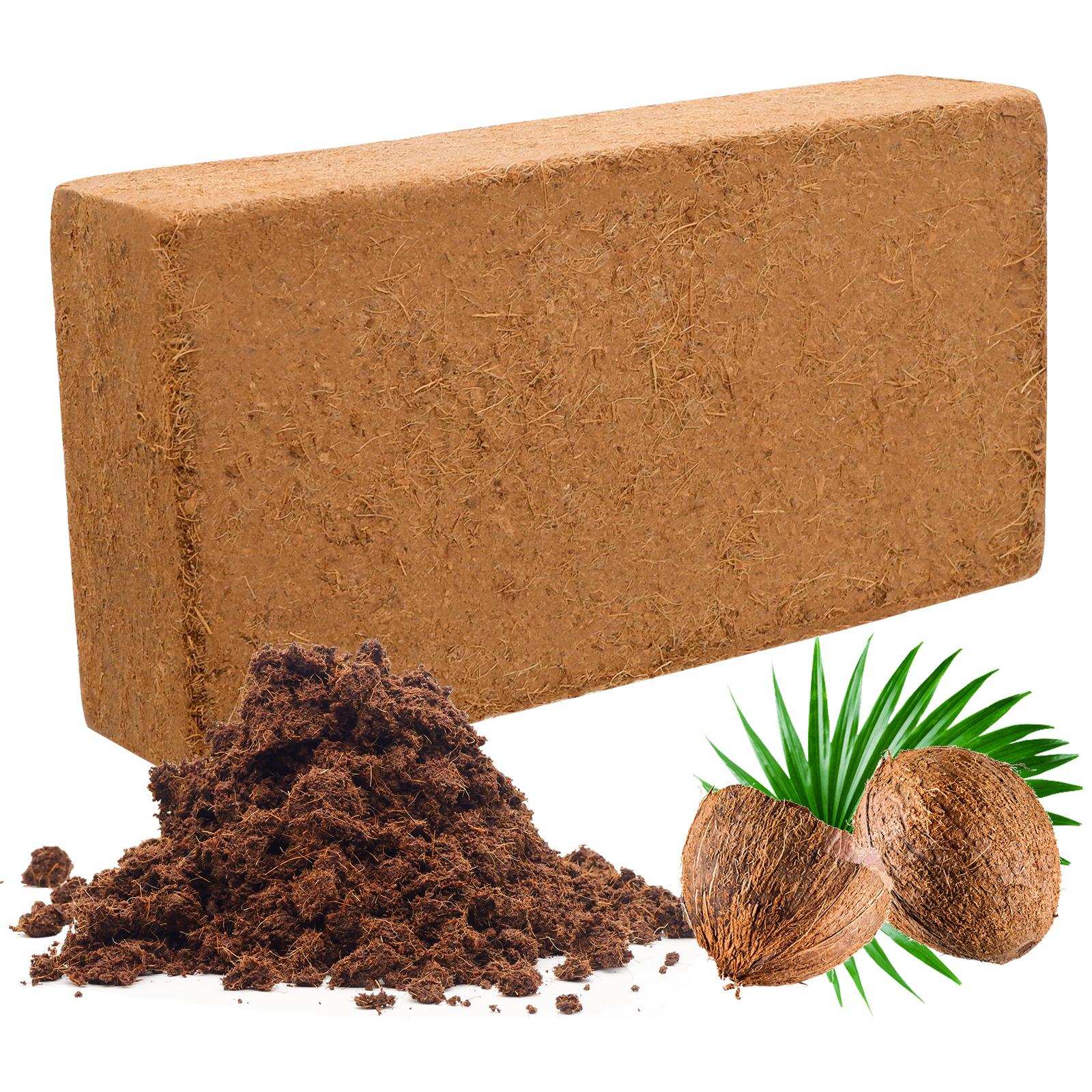 1 Pack Premium Coco Coir Brick - Substrate Coconut Fiber reseña y precio