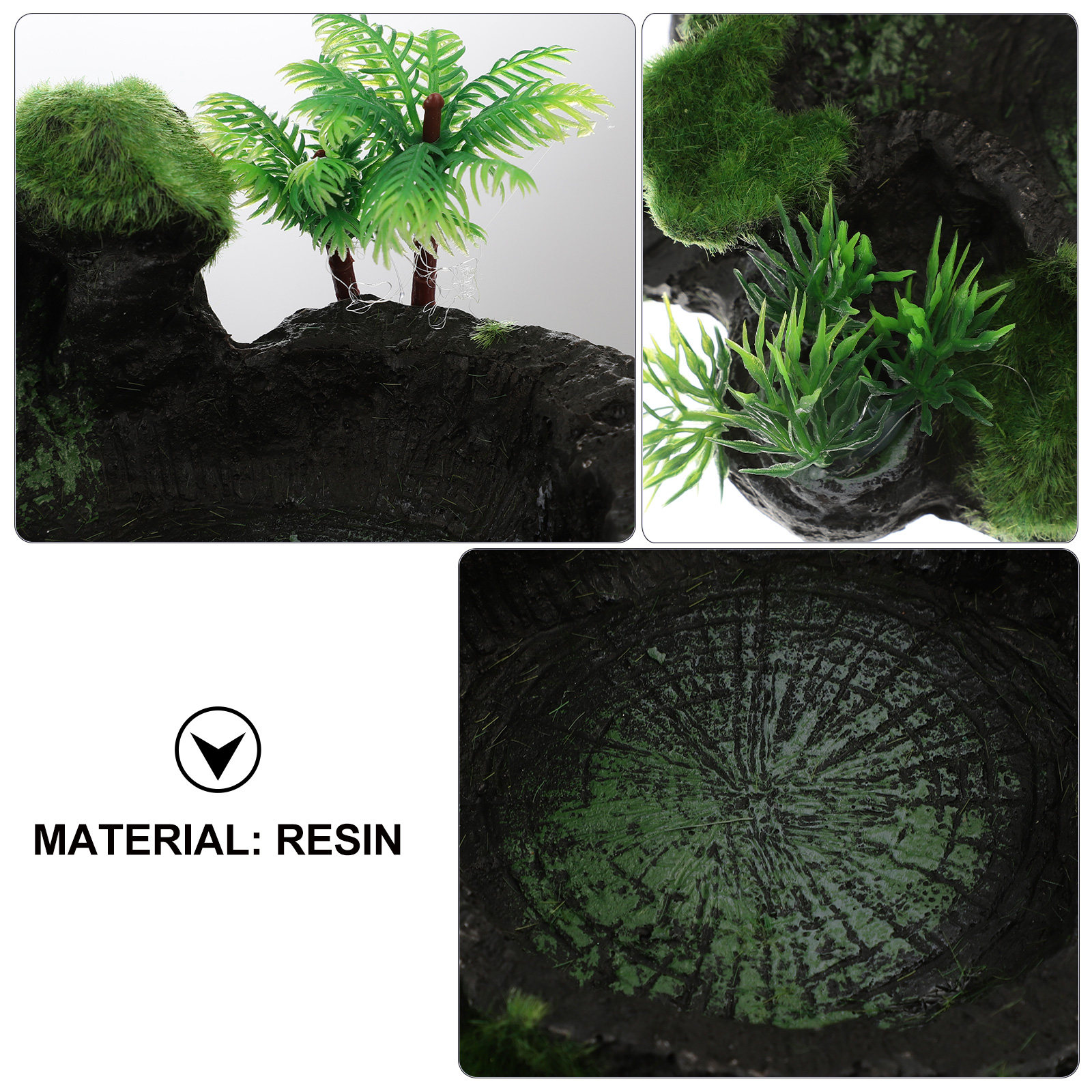 Realistic Stone Design Reptile - Water Dish Reptile reseña y precio