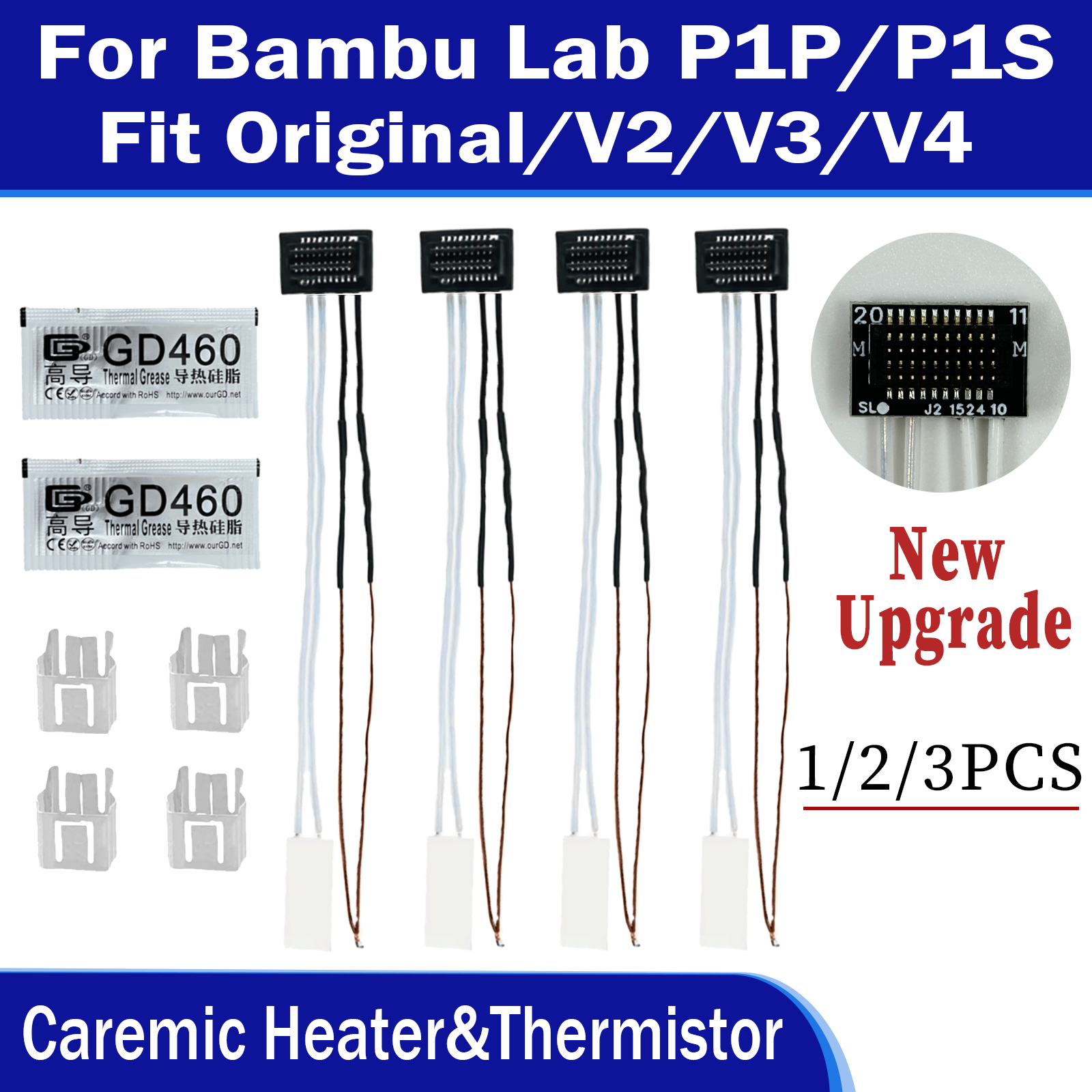 Caremic Heater & Thermistor Fo - Ceramic Heat Emitter reseña y precio