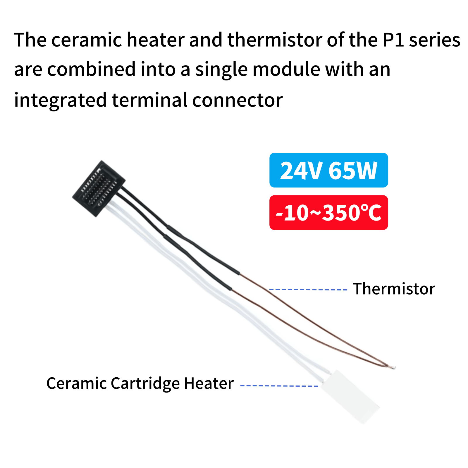 Caremic Heater & Thermistor Fo - Ceramic Heat Emitter reseña y precio