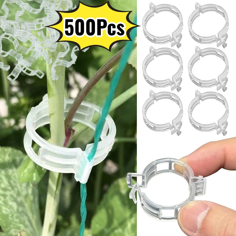 500Pcs Plastic Plant Support C - Vine Climbing Plastic reseña y precio