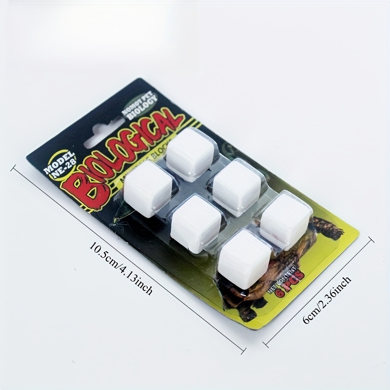 6 Pcs Fish Tank Calcium Block  - Calcium Powder Reptile reseña y precio