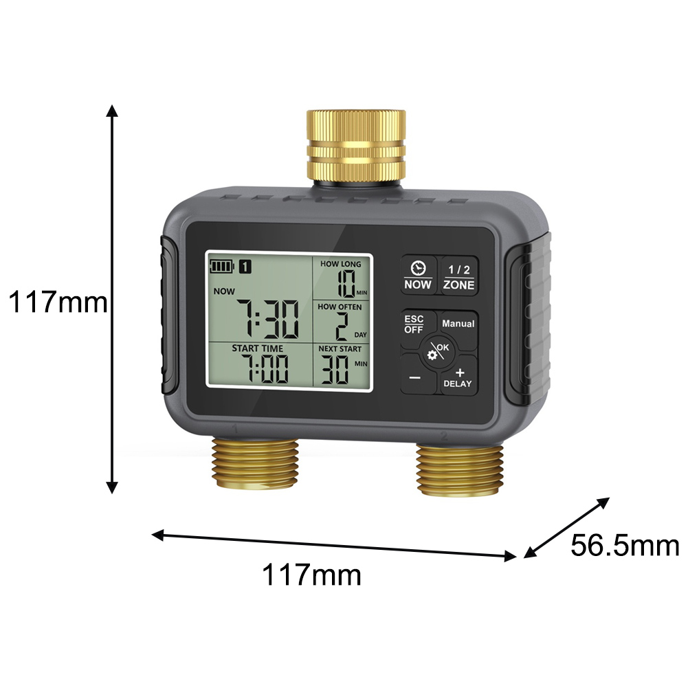 Automatic Controller Battery O - Timer Dual Outlet reseña y precio