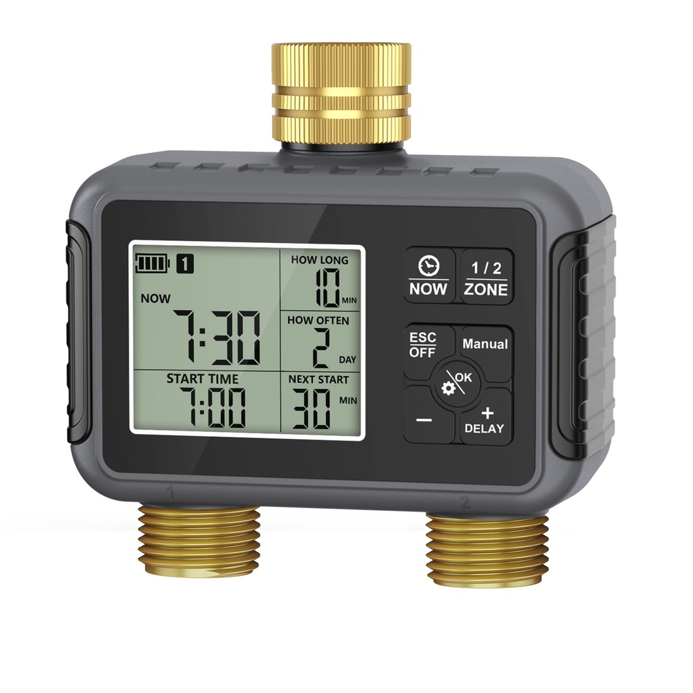 Automatic Controller Battery O - Timer Dual Outlet reseña y precio