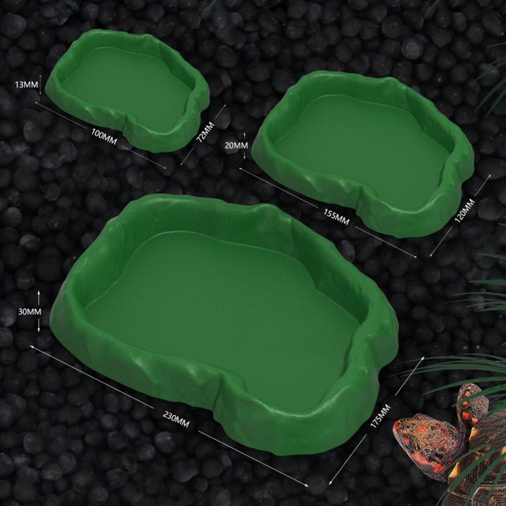Reptile Feeder Plastic Imitati - Water Dish Reptile reseña y precio