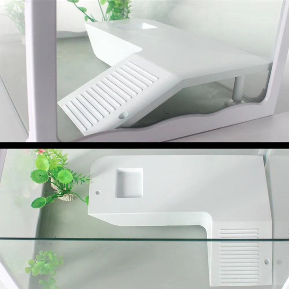 Water Land Slope Box Feeding C - Water Dish Reptile reseña y precio