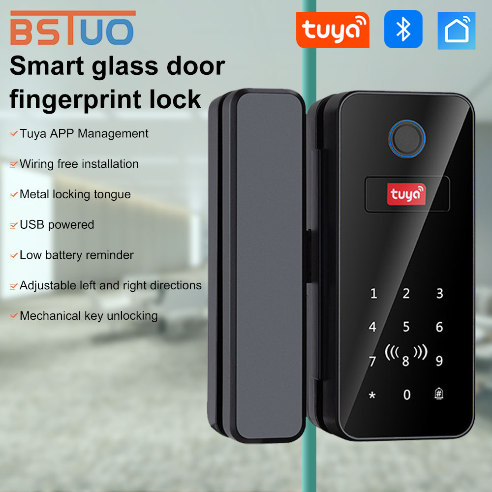 BSTuokey Multifunctional Smart - Glass Door Hinge reseña y precio