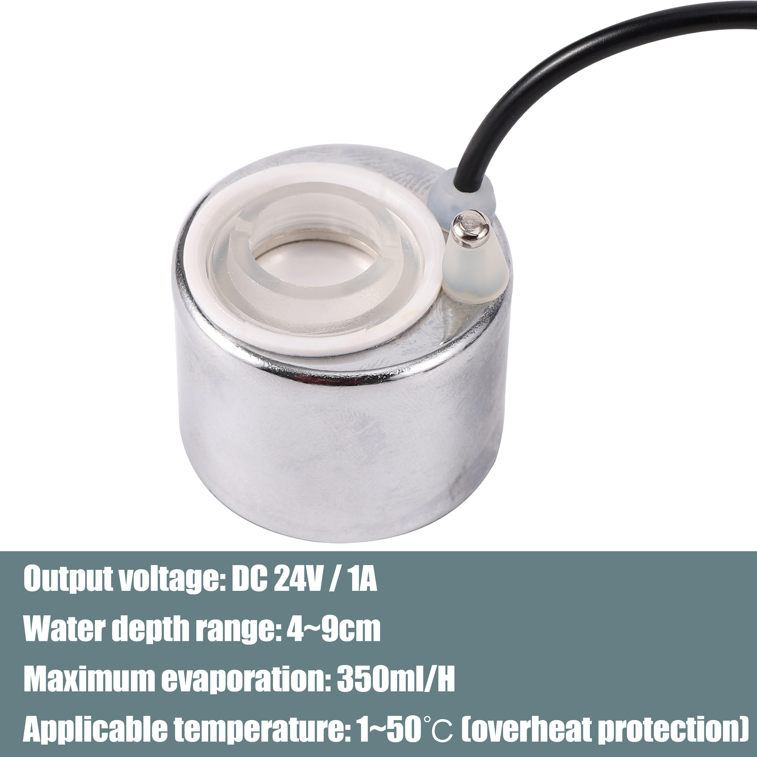 DC 24V/1A Super Ultrasonic Mis - Terrarium Fogger Ultrasonic reseña y precio