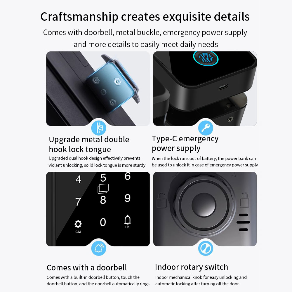 Multifunctional Smart Glass Do - Glass Door Hinge reseña y precio