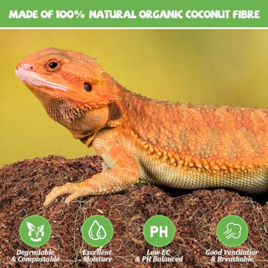 10LBS Natural Coconut Fiber Su - Substrate Coconut Fiber reseña y precio