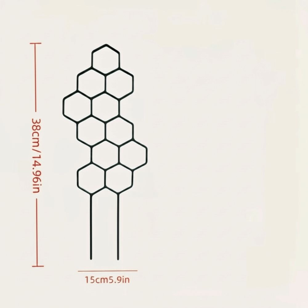 Honeycomb Design Plant Trellis - Vine Climbing Plastic reseña y precio