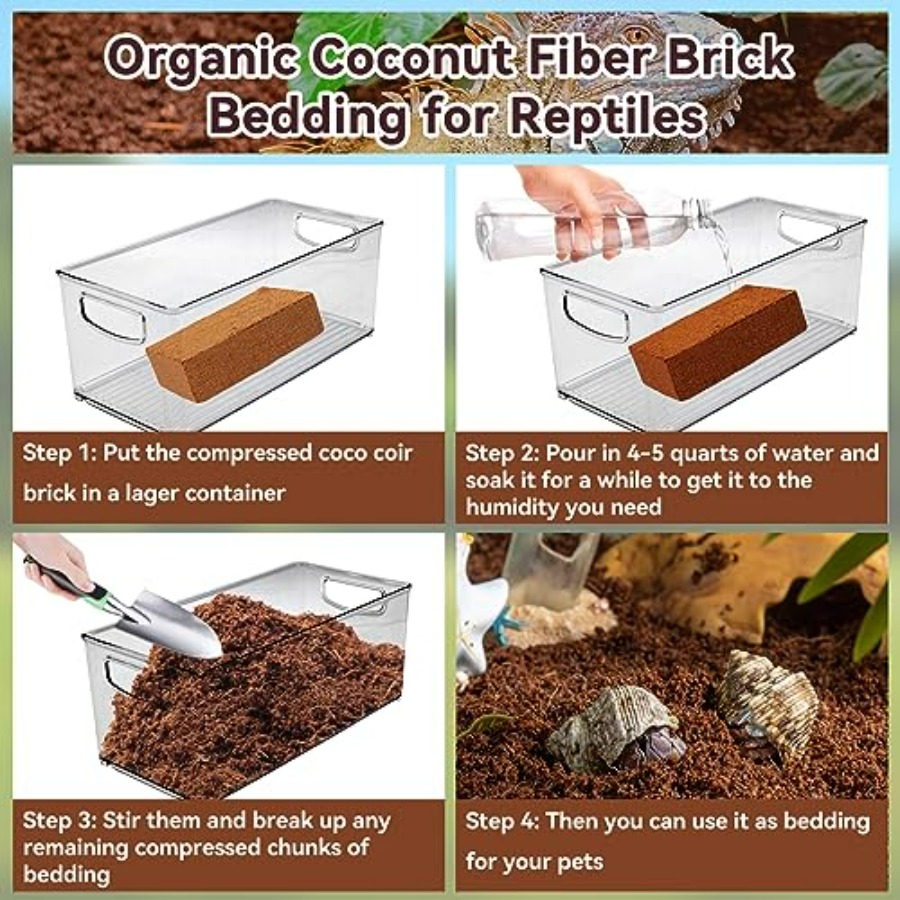 Compressed Coconut Fiber Subst - Substrate Coconut Fiber reseña y precio