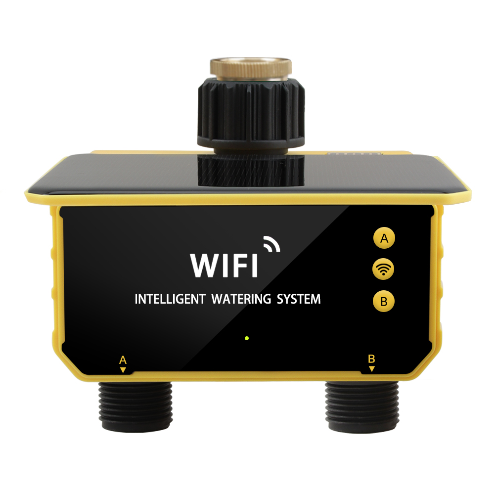 WiFi Solar Timer Dual Water Va - Timer Dual Outlet reseña y precio