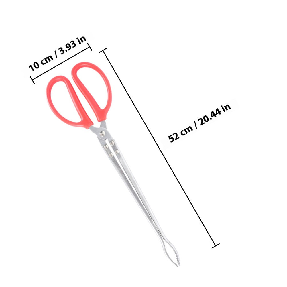 2Pcs Stainless Steel Snake Ton - Feeding Tong Stainless reseña y precio